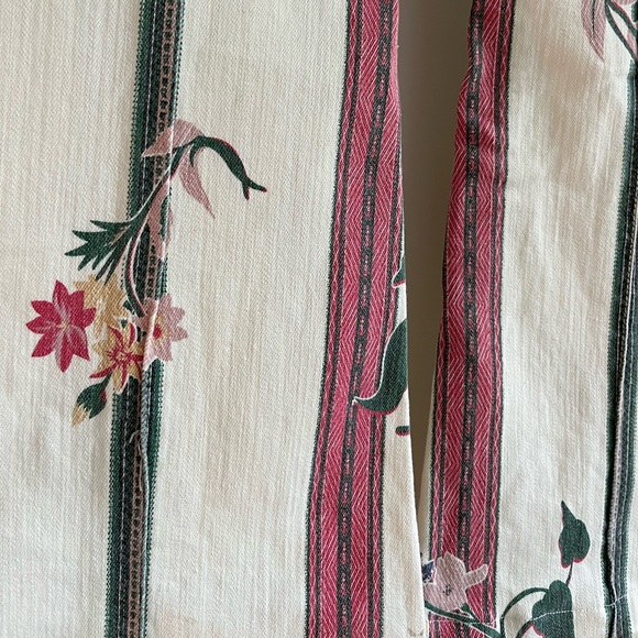 Floral Printed Bell Bottoms - Picture 4 of 4